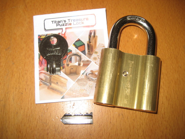 Extremely Puzzling Titan S Treasure Puzzle Lock